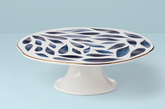 Blue Bay Cake Plate